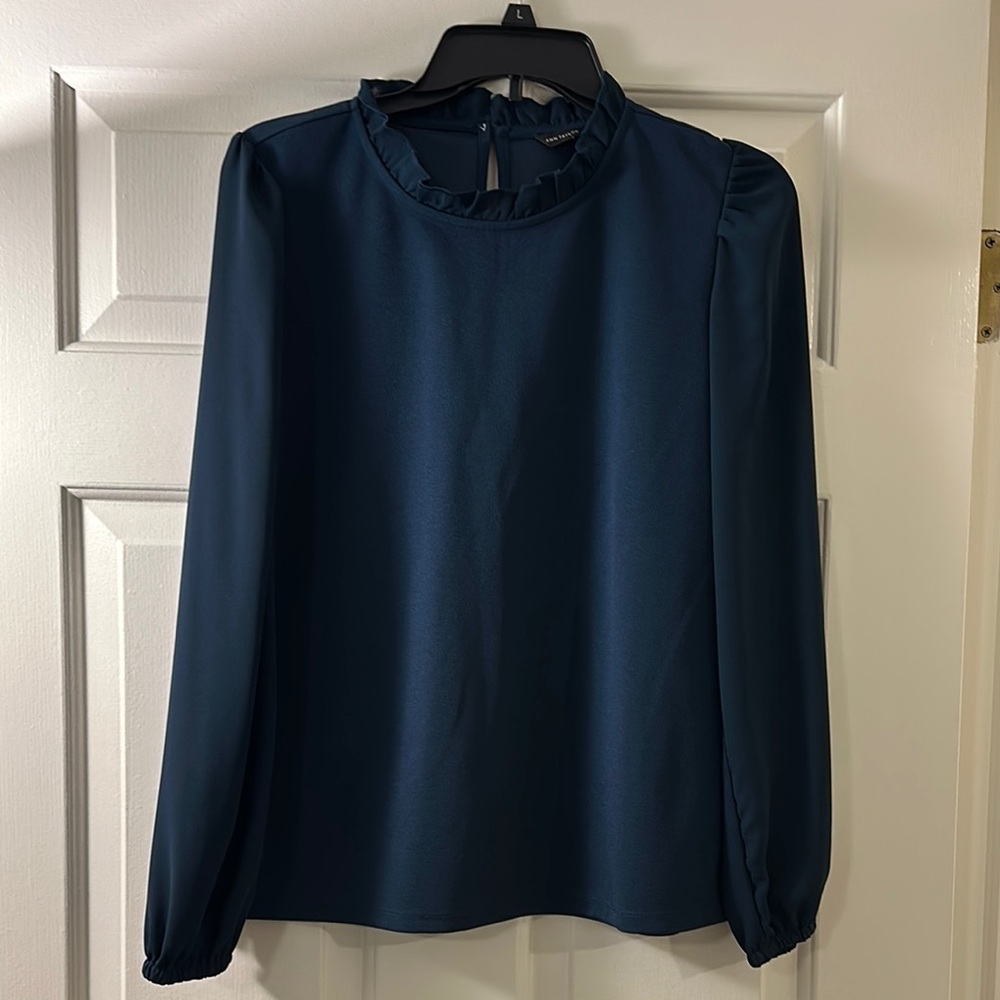 Ann Taylor Navy Blue Women's Top
